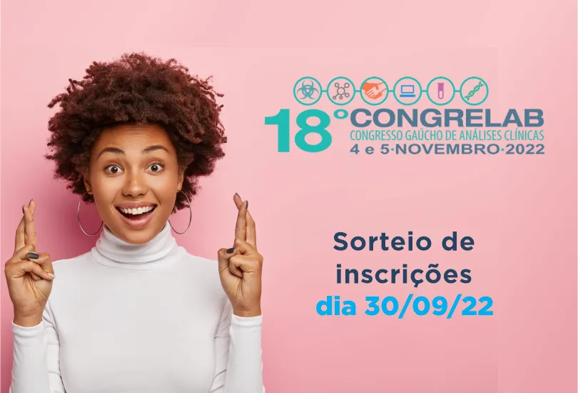 18o CONGRELAB 2022 – sorteio de inscrições cortesia para os Laboratórios Participantes do PNCQ