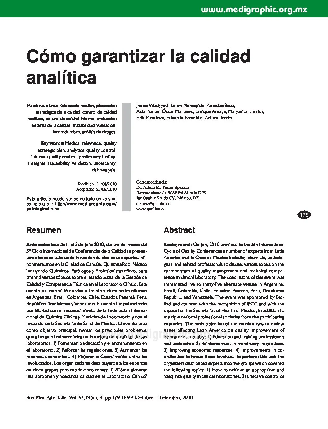Artigo discute desafios para garantir a qualidade analítica em laboratórios na América Latina