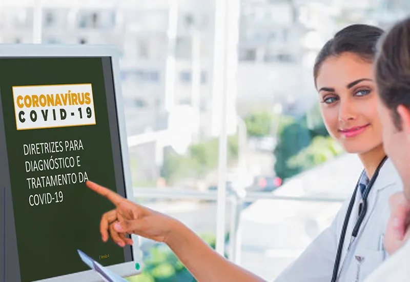ATUALIZAÇÃO VR 4 DIRETRIZES PARA DIAGNÓSTICO E TRATAMENTO DA COVID-19 SCTIE/MS