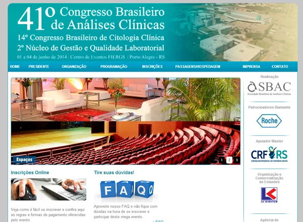 Está no ar site do 41º CBAC