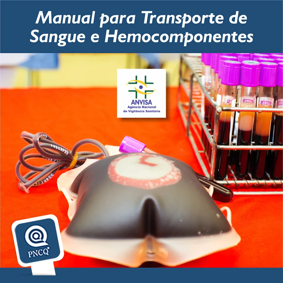 Manual para transporte de sangue e hemocomponentes