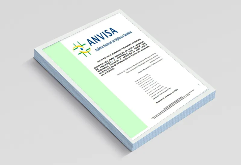 ORIENTAÇÕES PARA SERVIÇOS DE SAÚDE: ANVISA ATUALIZA REGRAS DA ASSISTÊNCIA AOS CASOS SUSPEITOS OU CONFIRMADOS DE COVID-19
