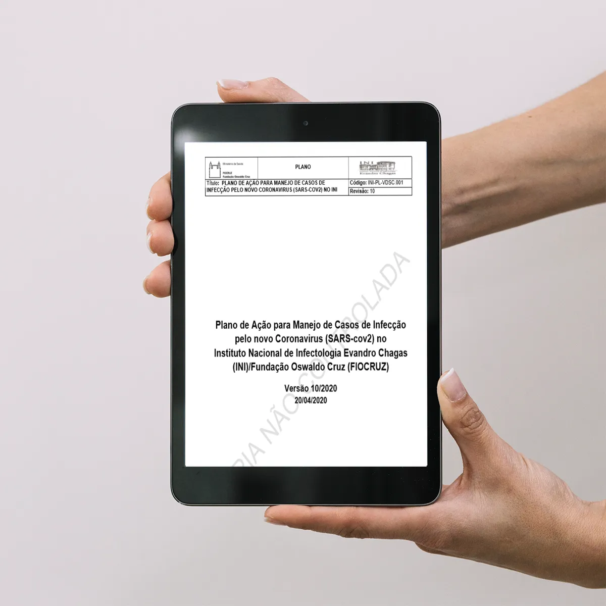 PLANO DE AÇÃO PARA MANEJO DE CASOS DE INFECÇÃO PELO NOVO CORONAVÍRUS (SARS-COV2)