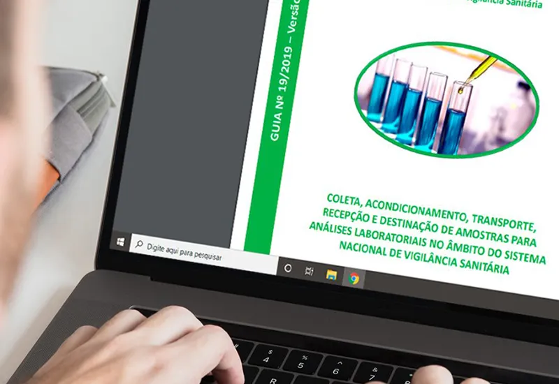 Guia de coleta de amostras da ANVISA