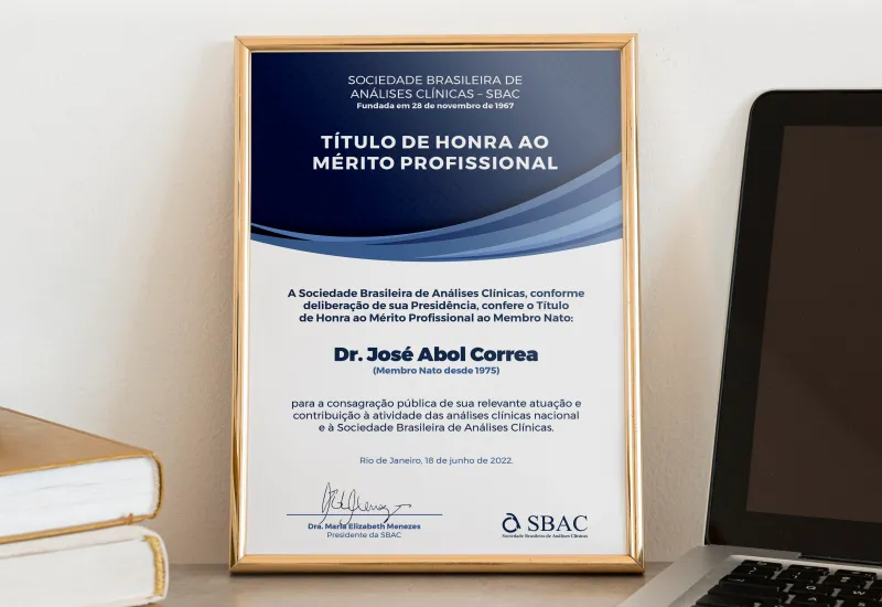 Título de Honra ao Mérito Profissional ao Membro Nato